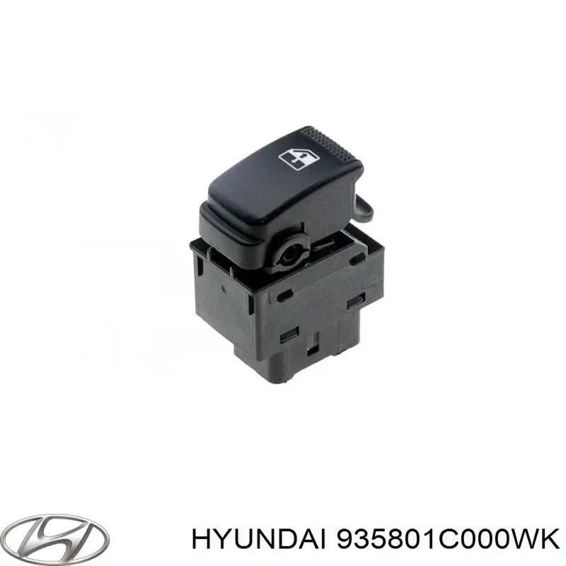 935801C000WK Hyundai/Kia Кнопковий блок керування склопідіймачами передній правий