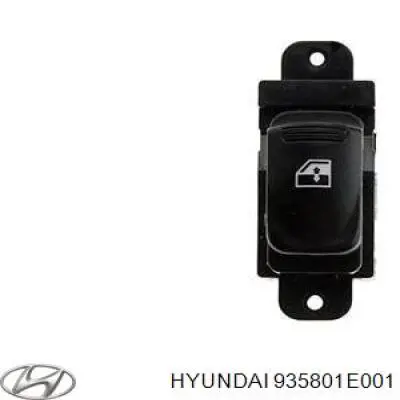 Купити 935801E001 Hyundai/Kia Кнопка вмикання двигуна склопідіймача передня права