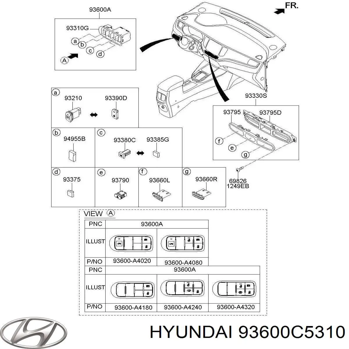  93600C5310 Hyundai/Kia