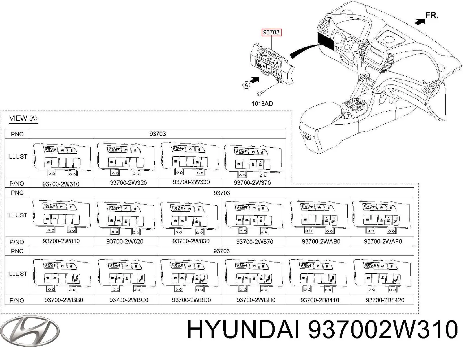 937002W310 Hyundai/Kia 
