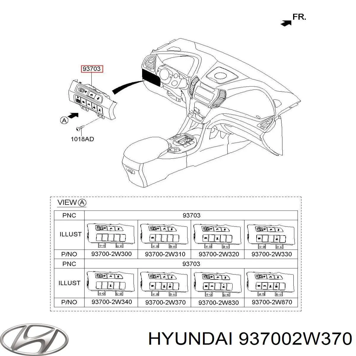  937002W370 Hyundai/Kia