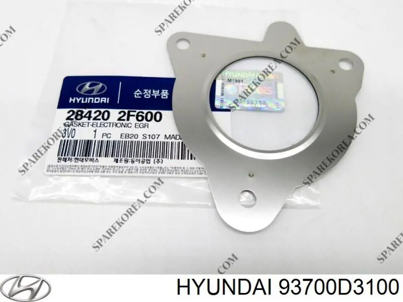  Hyundai/Kia 93700D3100 ціна, від 25.39 USD