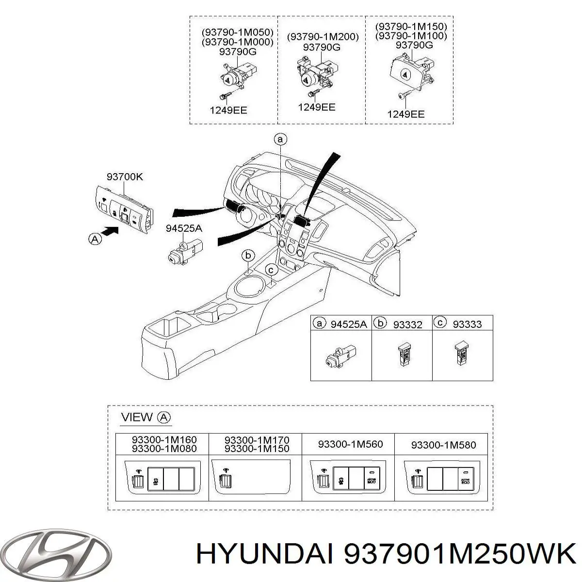  937901M250WK Hyundai/Kia