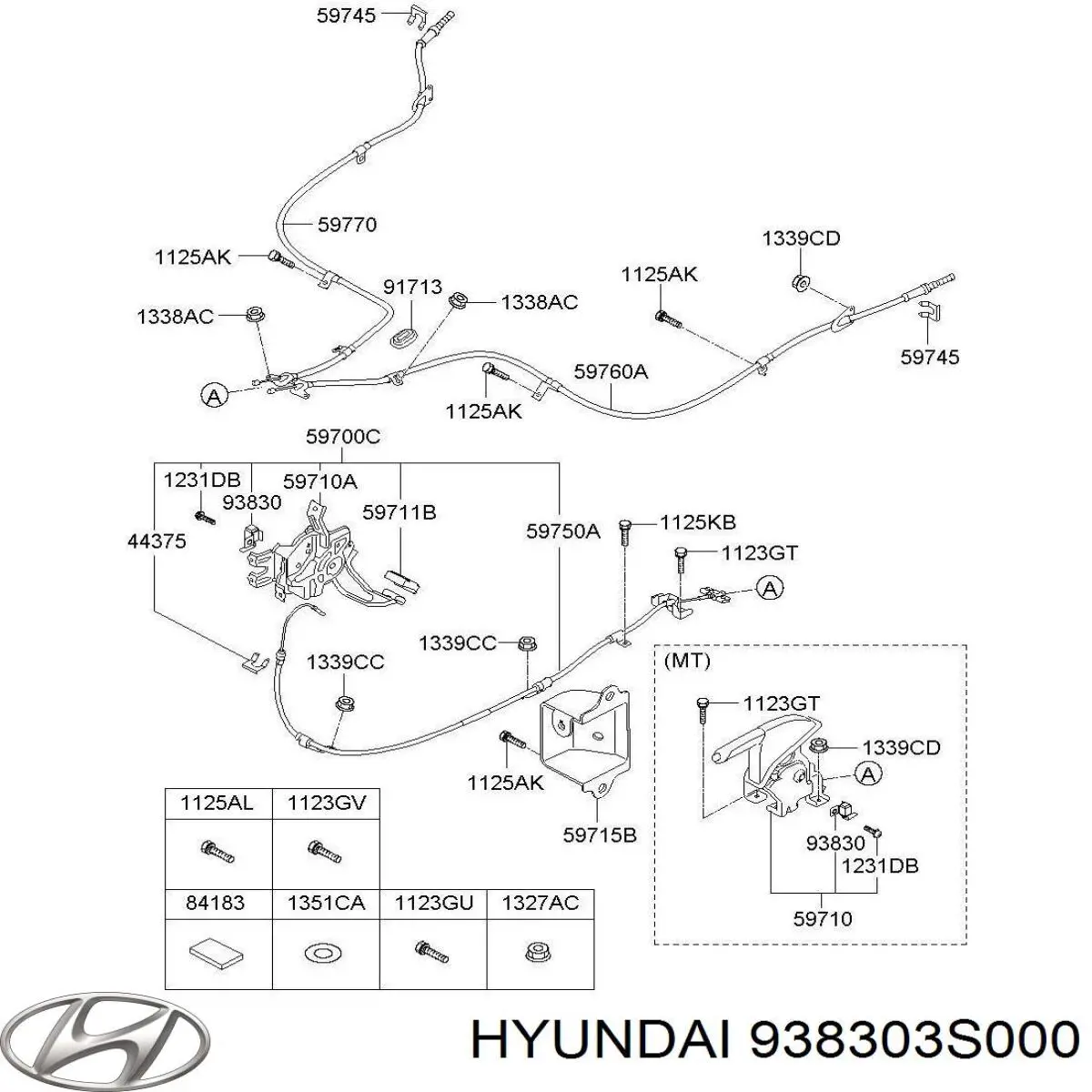 Купити 938303S000 Hyundai/Kia 