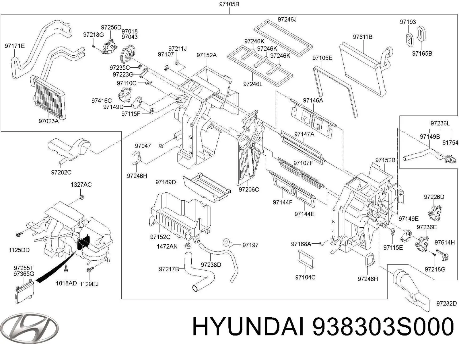  Hyundai/Kia 938303S000 ціна, від 6.21 USD