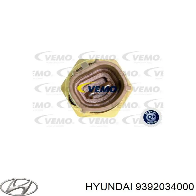 9392034000 Hyundai/Kia термо-датчик включення вентилятора радіатора