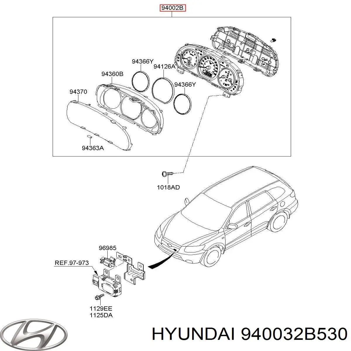  940032B530 Hyundai/Kia