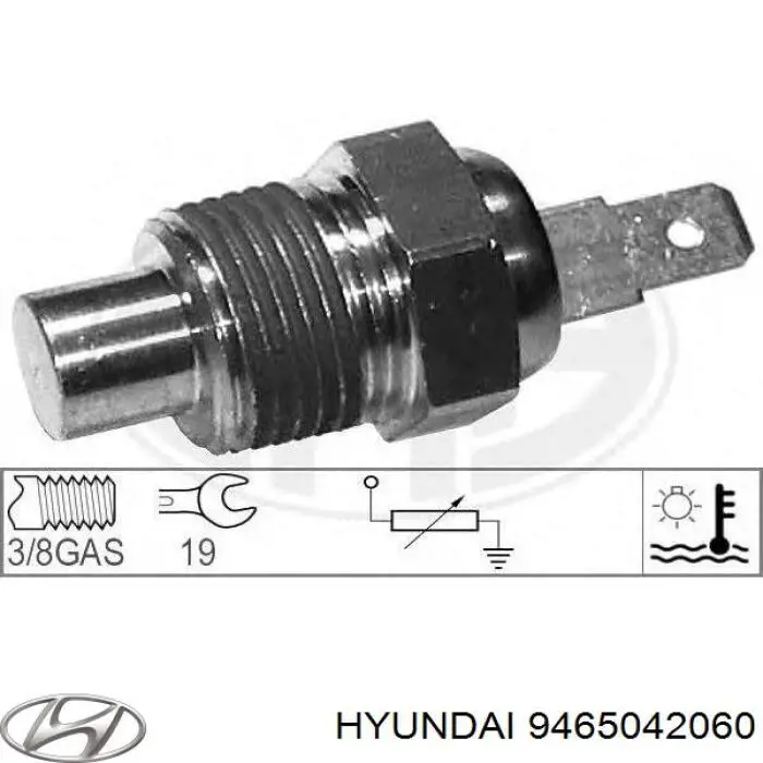 Датчик температури охолоджуючої рідини, на прилад Hyundai/Kia 9465042061 ціна, від 115.63 USD