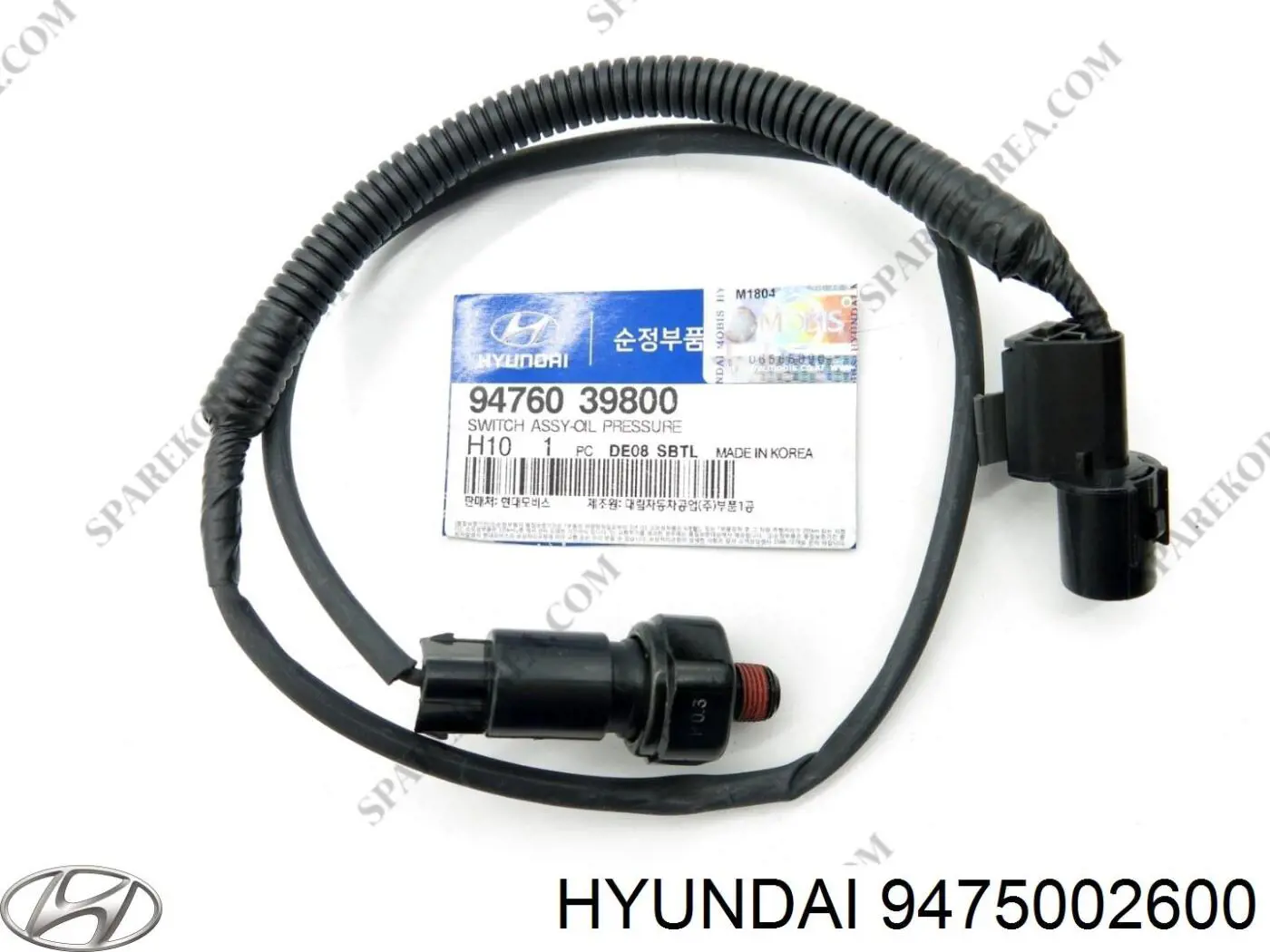 Манометри (показник тиску масла) Hyundai/Kia 9475002600 ціна, від 3.05 USD
