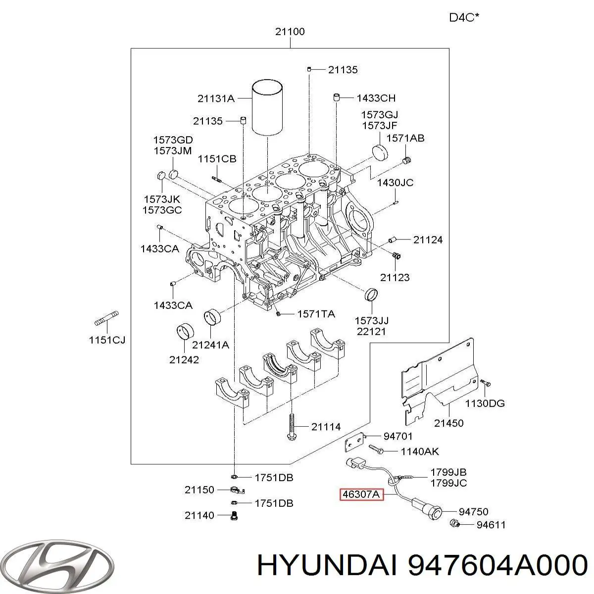 947604A000 Hyundai/Kia 