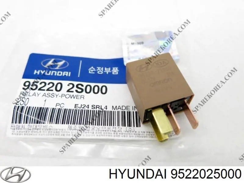  Hyundai/Kia 9522025000 ціна, від 5.08 USD