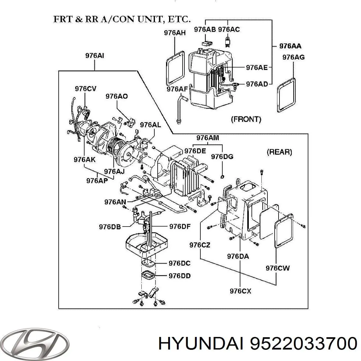  9522033700 Hyundai/Kia