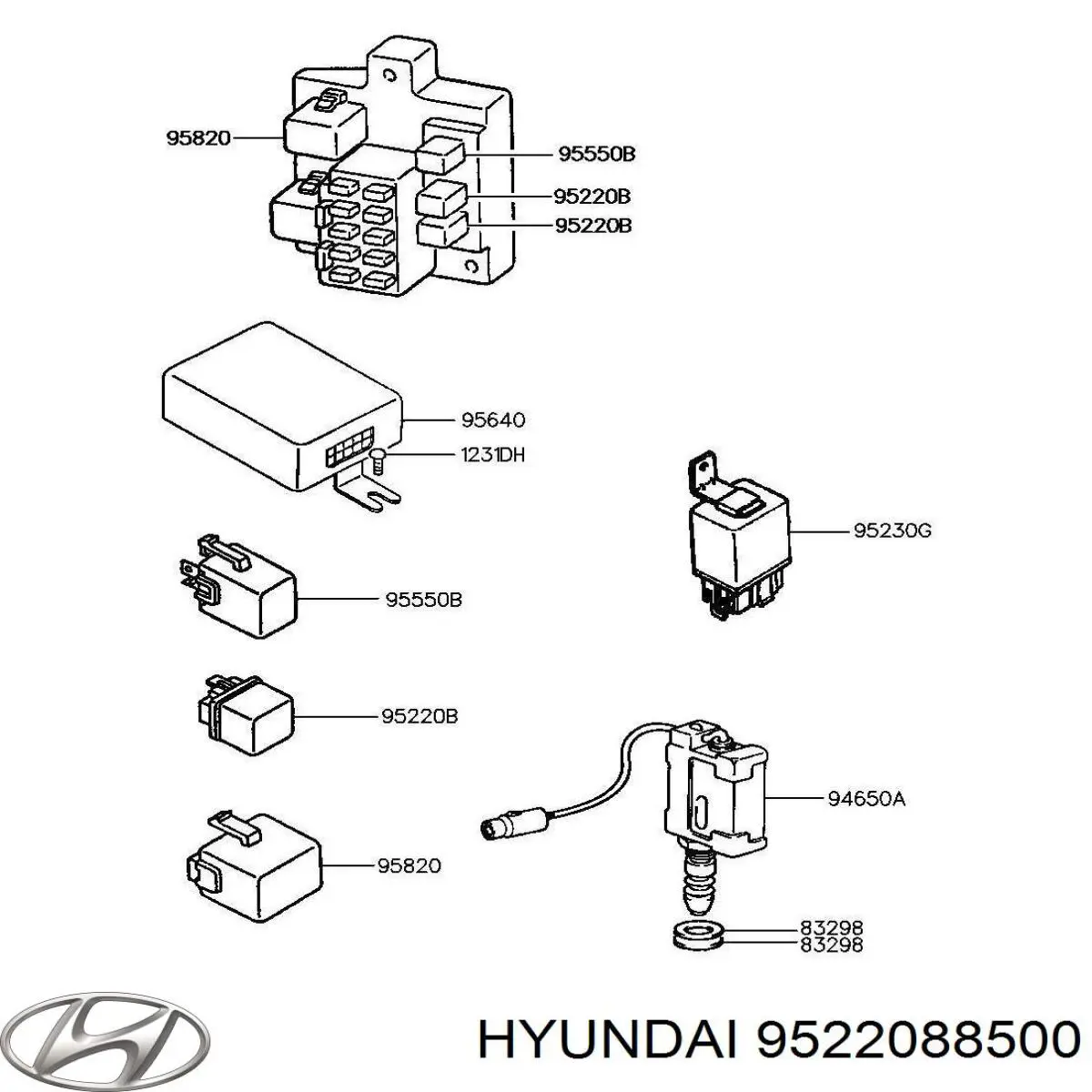  9522088500 Hyundai/Kia