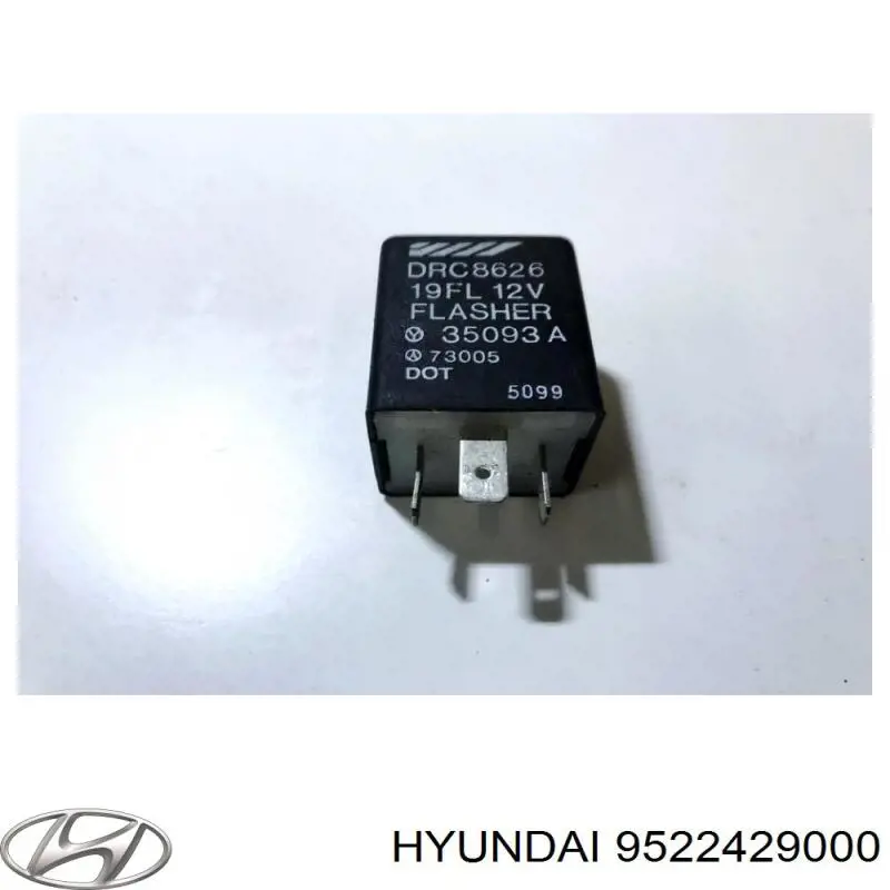 Автомобільні реле поворотів Hyundai/Kia 9522429000 ціна, від 2.77 USD