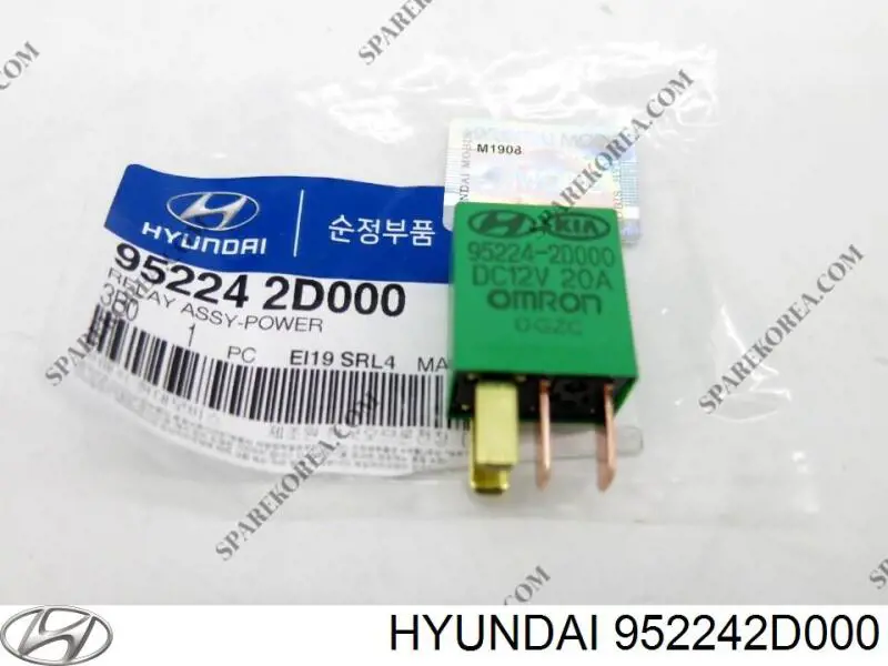 Реле стартера 952242D000 Hyundai/Kia