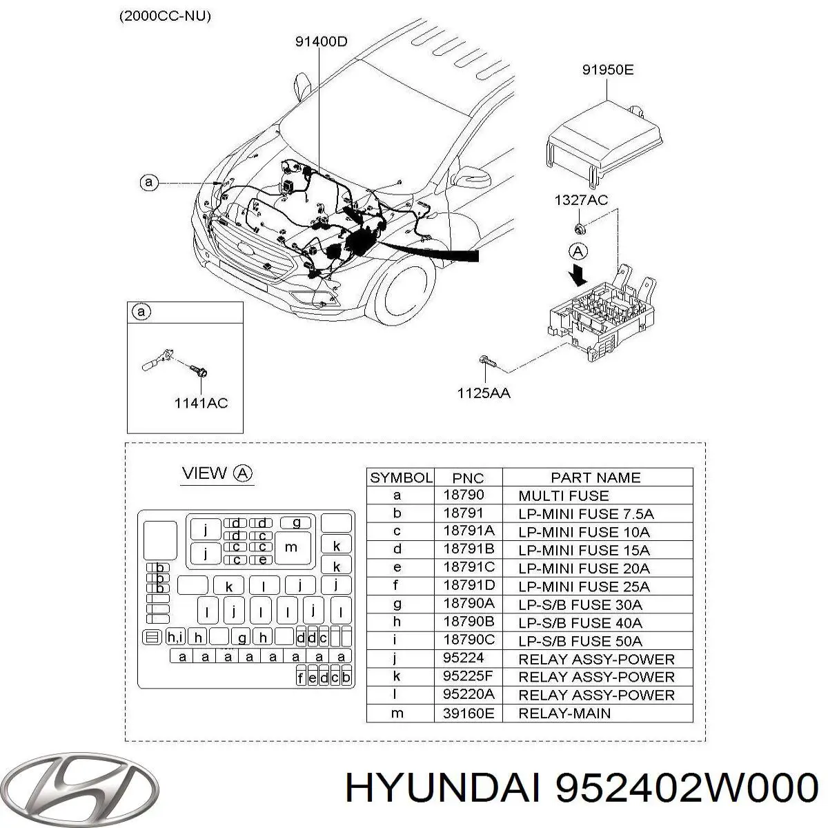 952402W000 Hyundai/Kia 
