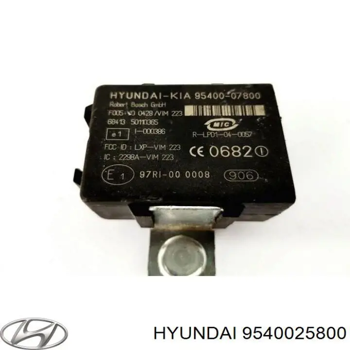  Hyundai/Kia 9540025800 ціна, від 33.81 USD