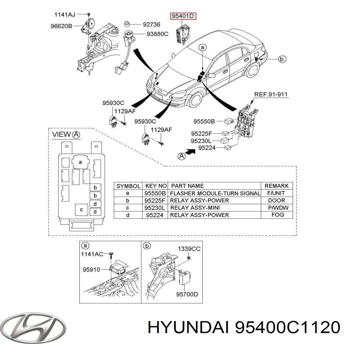 95400C1120 Hyundai/Kia 