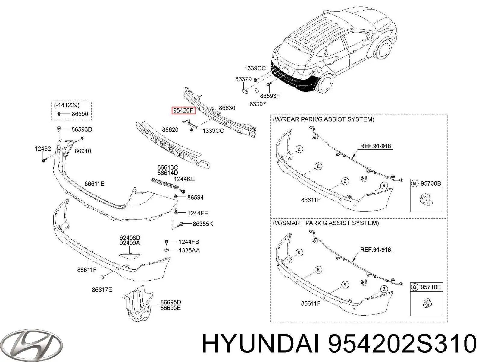  954202S310 Hyundai/Kia