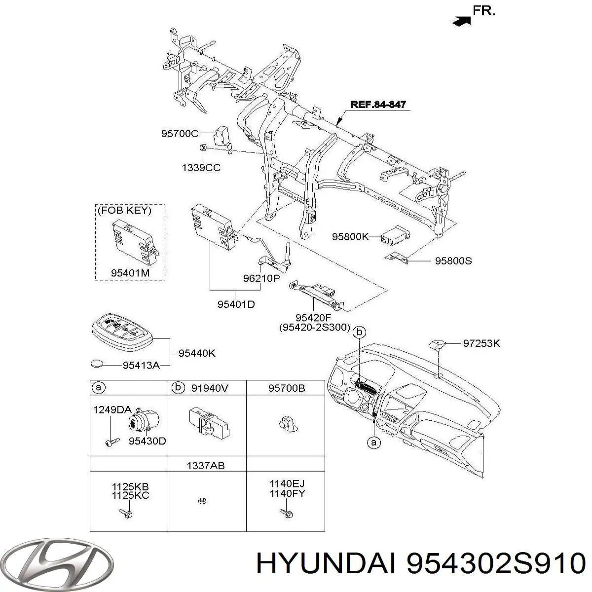 Купити 954302S910 Hyundai/Kia 