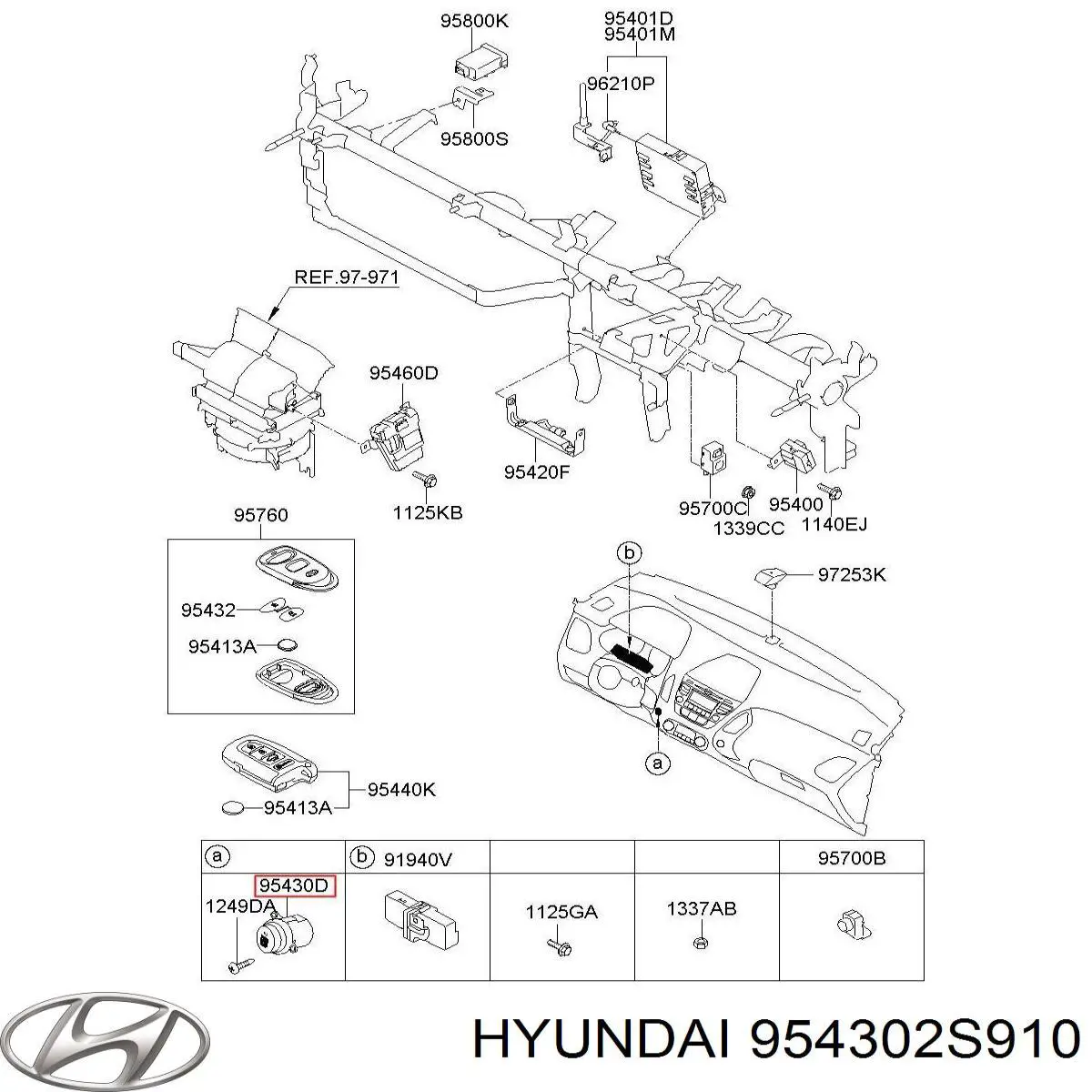  954302S910 Hyundai/Kia
