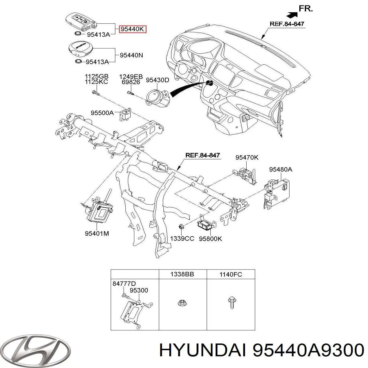 Купити 95440A9300 Hyundai/Kia 