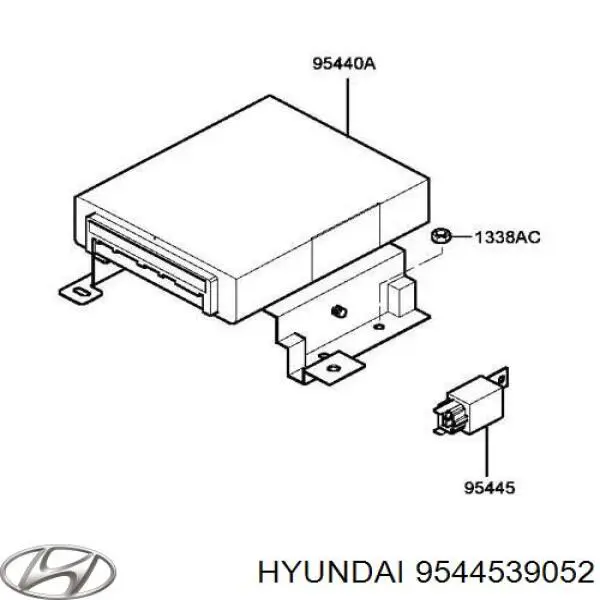  Hyundai/Kia 9544539052 ціна, від  USD