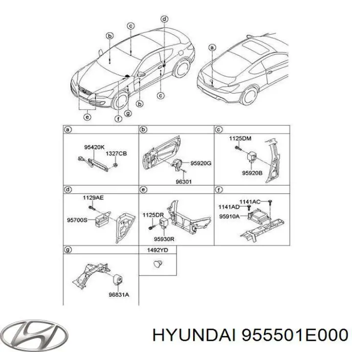  955501E000 Hyundai/Kia