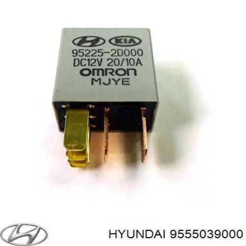 Автомобільні реле поворотів Hyundai/Kia 9555039000 ціна, від 11.04 USD