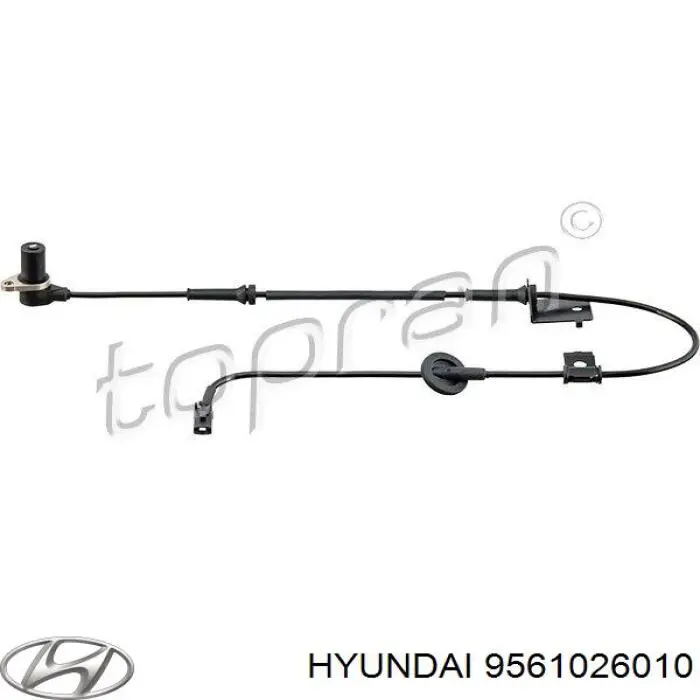 Купити 9561026010 Hyundai/Kia Датчик АБС (ABC) передній, лівий