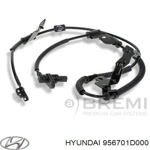 Датчик АБС (ABS) передній, лівий Hyundai/Kia 956701D000 ціна, від 28.95 USD