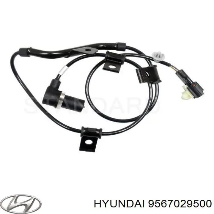 Датчик АБС (ABS) передній, лівий Hyundai/Kia 9567029500 ціна, від 24.25 USD