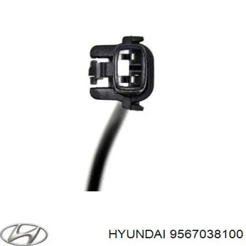 9567038100 Hyundai/Kia датчик абс (abs передній, правий)