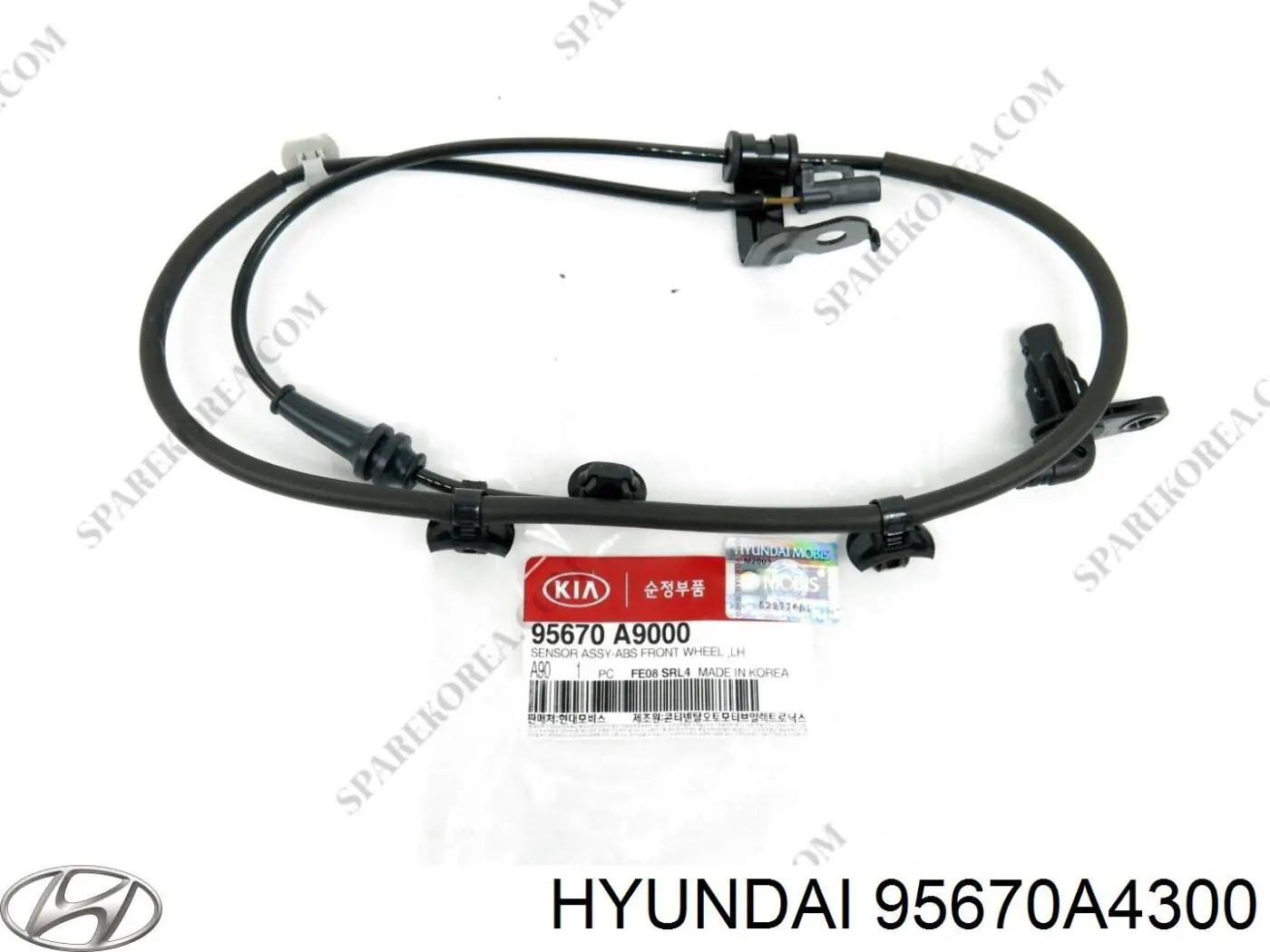 95670A4300 Hyundai/Kia датчик абс (abs передній, лівий)