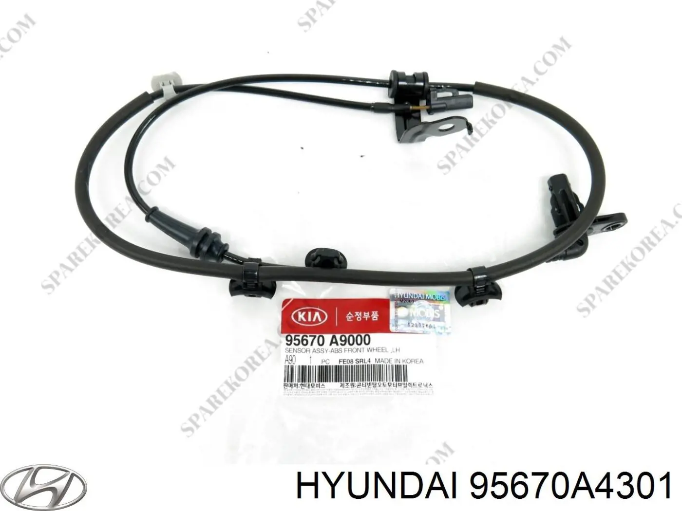 95670A4301 Hyundai/Kia Датчик ABS передній лівий