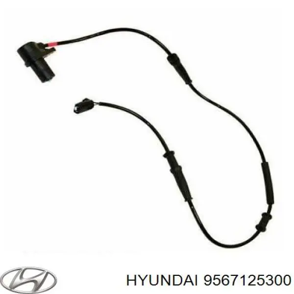 Датчик антиблокувальної системи гальмування Hyundai/Kia 9567125300 ціна, від 21.15 USD