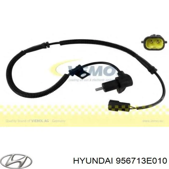 956713E010 Hyundai/Kia датчик абс (abs передній, правий)