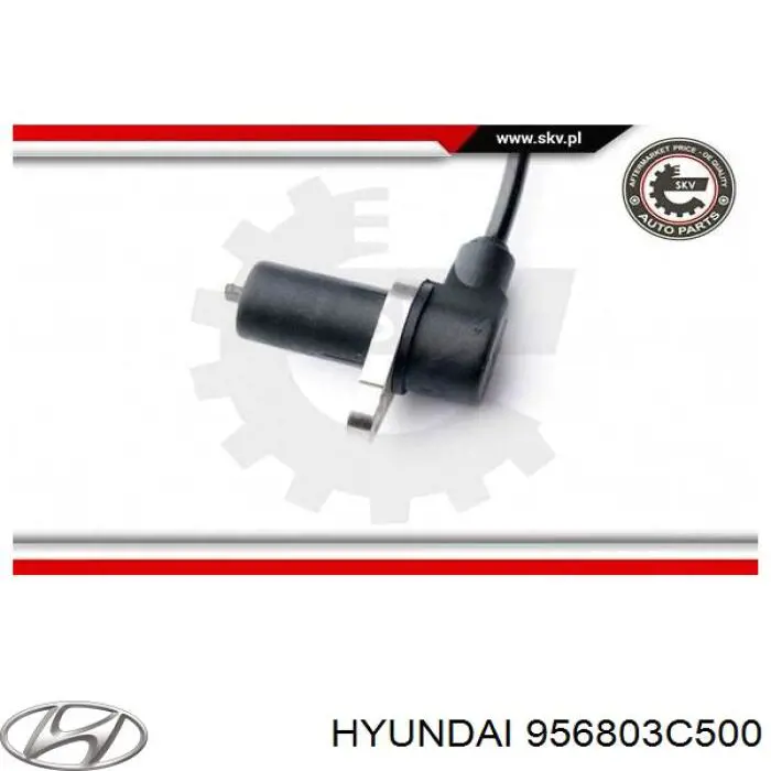 956803C500 Hyundai/Kia датчик абс (abs задній, лівий)