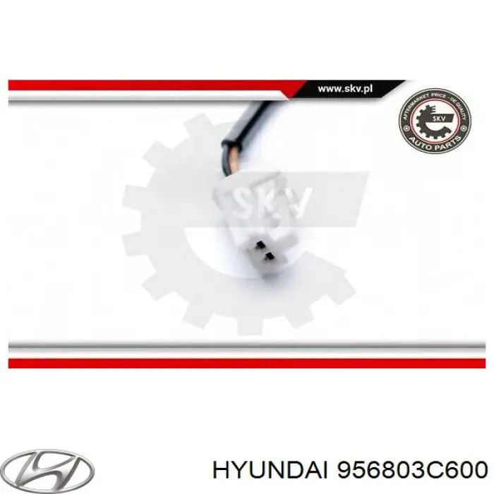 Датчик АБС (ABS) задній правий Hyundai/Kia 956803C600 ціна, від 14.96 USD
