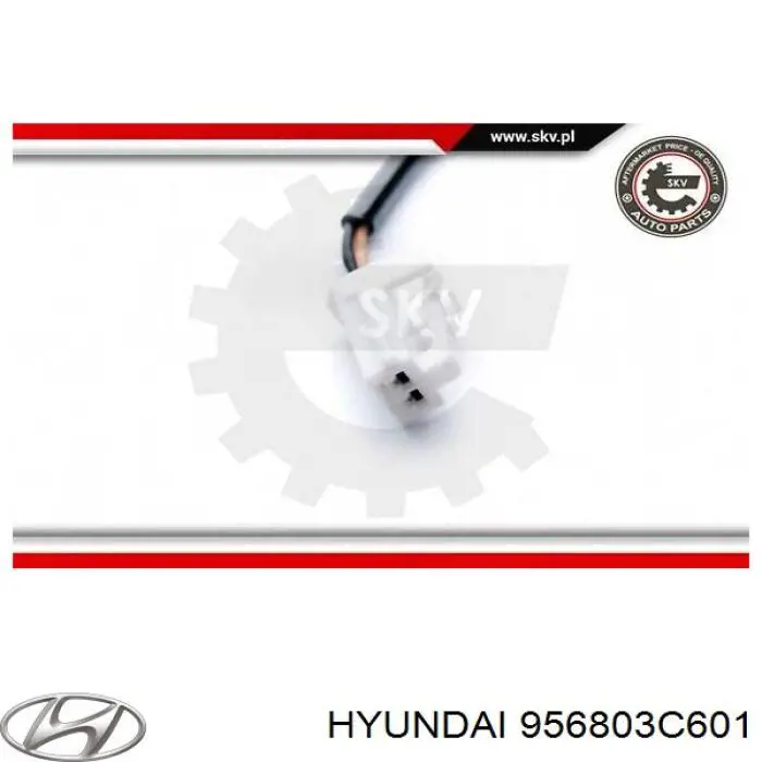 Датчик ABS задній правий Hyundai/Kia 956803C601 ціна, від 29.65 USD