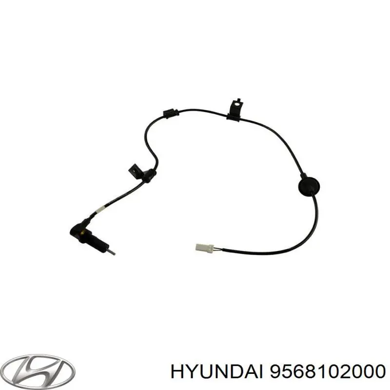 Датчик АБС (ABS) задній, лівий 9568002000 Hyundai/Kia