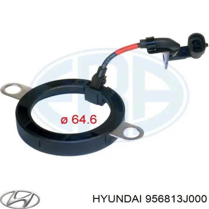 Датчик АБС задній правий Hyundai/Kia 956813J000