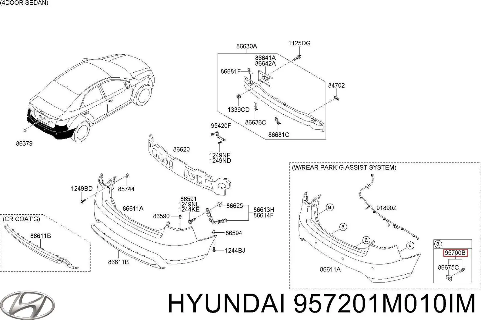  957201M010IM Hyundai/Kia