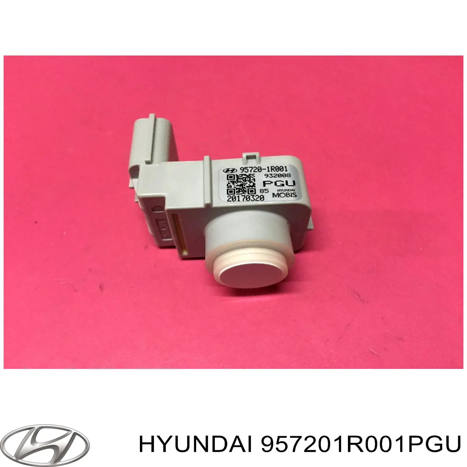 Датчик сигналізації паркування (парктронік), задній Hyundai/Kia 957201R001PGU ціна, від 49.71 USD