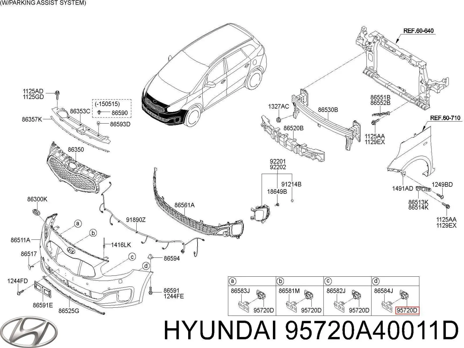  Hyundai/Kia 95720A40011D ціна, від 24.80 USD