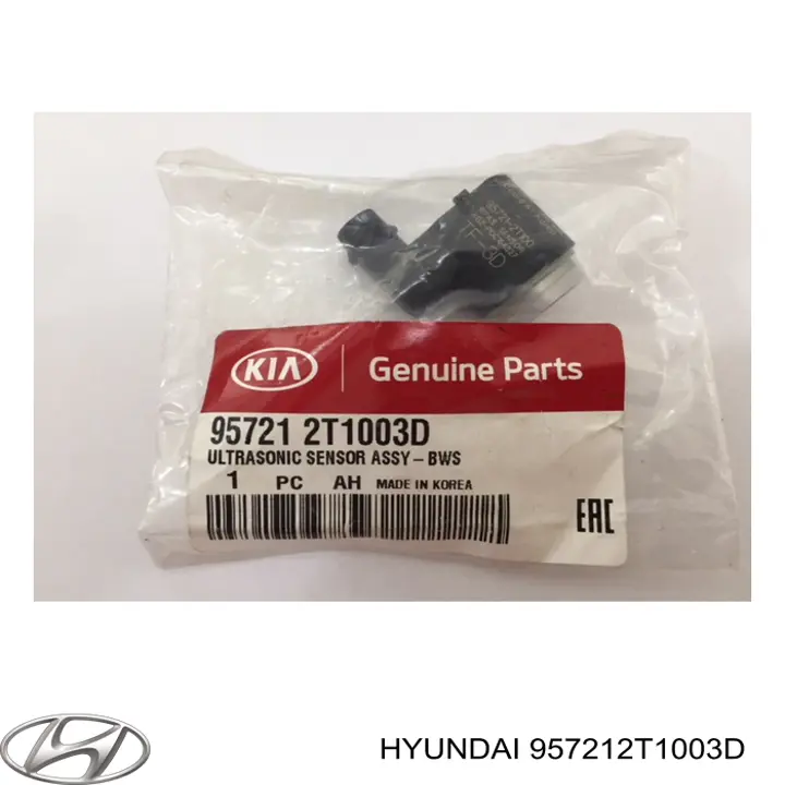 Датчик сигналізації паркування (парктронік), задній Hyundai/Kia 957212T1003D ціна, від 57.63 USD