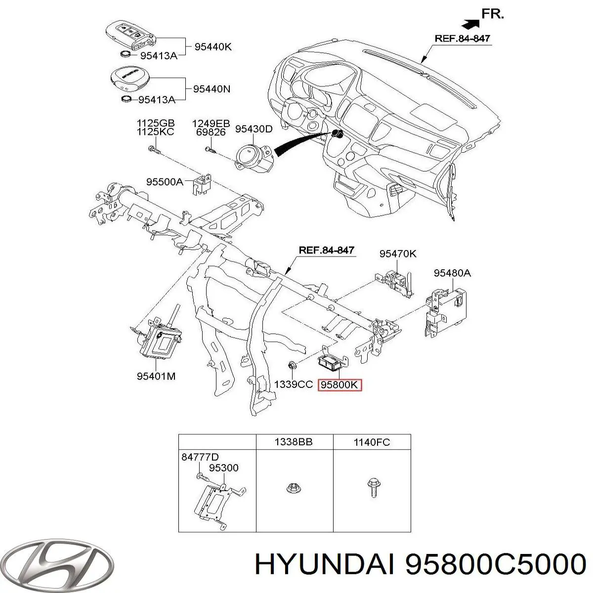 95800C5000 Hyundai/Kia 