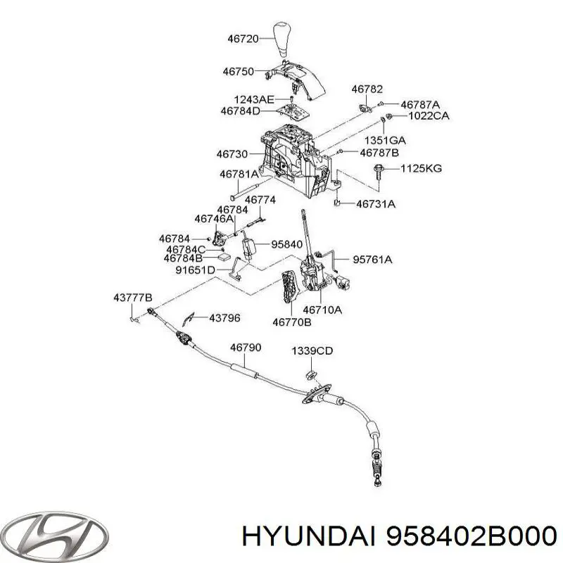  958402B000 Hyundai/Kia