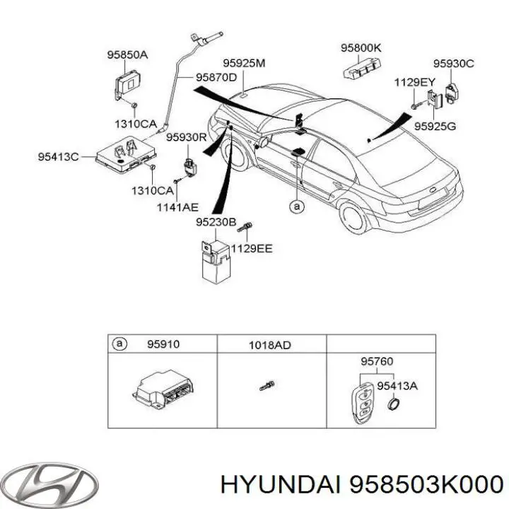 958503K000 Hyundai/Kia 