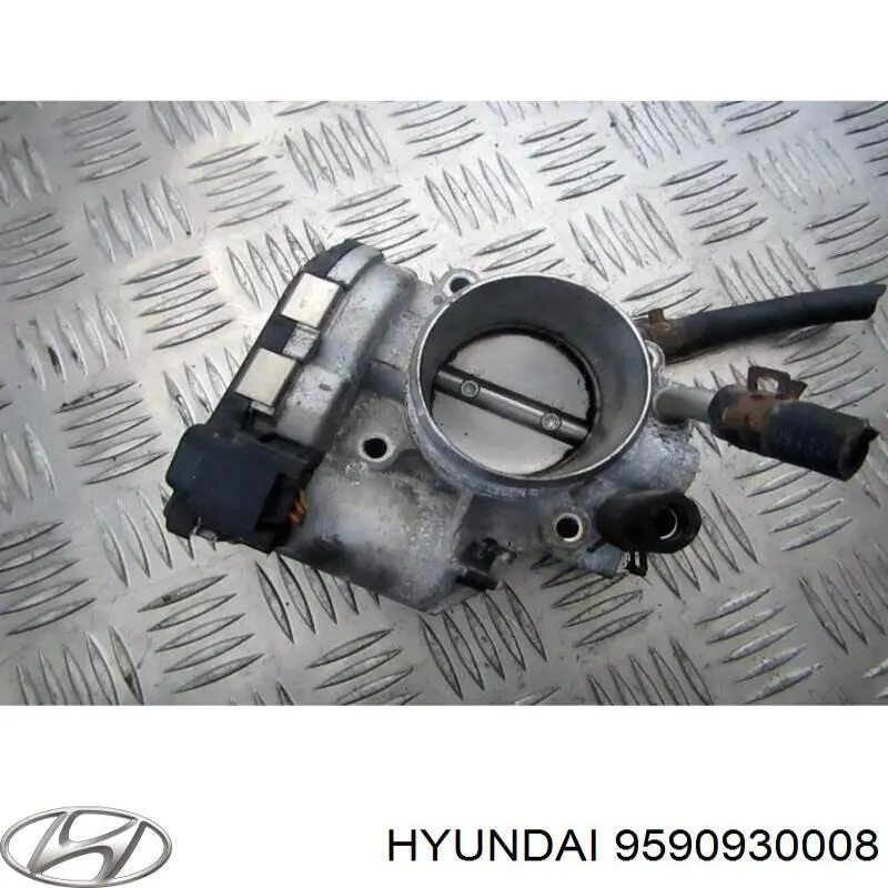9590930008 Hyundai/Kia Дросільна заслінка в зборі